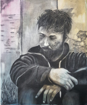 Zeitgenössisches Werk mit dem Titel « Homeless », Erstellt von DIGBY FIELD