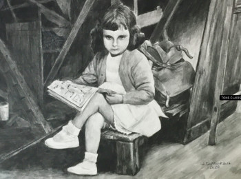 Zeitgenössisches Werk mit dem Titel « LA PETITE LISEUSE », Erstellt von JACQUES TAFFOREAU