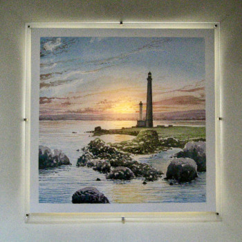 Zeitgenössisches Werk mit dem Titel « Bretagne.Phare de l'Île Vierge », Erstellt von LAULPIC