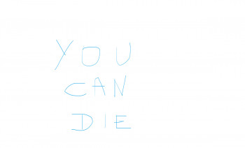 Zeitgenössisches Werk mit dem Titel « you can die », Erstellt von DAVID SROCZYNSKI