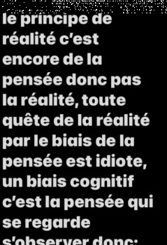 Zeitgenössisches Werk mit dem Titel « c’est trés simple: la pensée est fasciste par essence », Erstellt von DAVID SROCZYNSKI