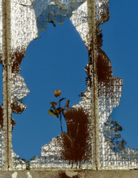 Zeitgenössisches Werk mit dem Titel « Éclats de verre », Erstellt von MICHEL PAULIN