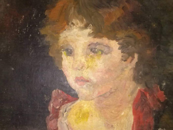 Zeitgenössisches Werk mit dem Titel « enfant Creuze », Erstellt von CHANTALART