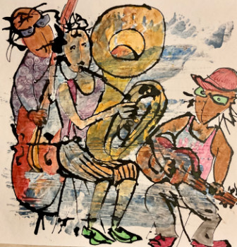 JAZZ-BAND ON STREET Auf der ARTactif-Website