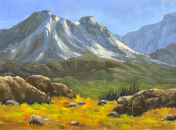 Zeitgenössisches Werk mit dem Titel « Mon Colorado », Erstellt von BORIS HUGUENEL