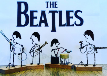 Zeitgenössisches Werk mit dem Titel « The Beatles », Erstellt von MUSELET_MAN