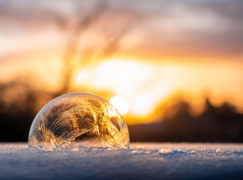 Zeitgenössisches Werk mit dem Titel « Gelée matinale », Erstellt von EGH PHOTOGRAPHIE