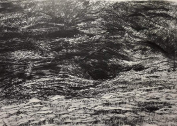 Zeitgenössisches Werk mit dem Titel « Paysage », Erstellt von EWA HAJDUS