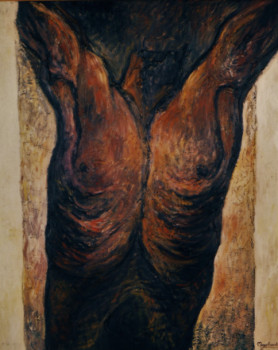 Zeitgenössisches Werk mit dem Titel « torse-arbre », Erstellt von MAJO MARCHAND