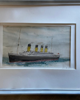 Zeitgenössisches Werk mit dem Titel « Titanic », Erstellt von ERIC LE BRETON