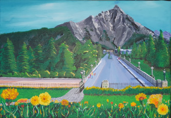 Zeitgenössisches Werk mit dem Titel « BANFF », Erstellt von J.O GROATS