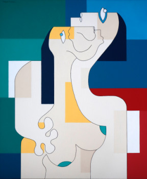 Zeitgenössisches Werk mit dem Titel « Love on the Brain », Erstellt von HILDEGARDE HANDSAEME