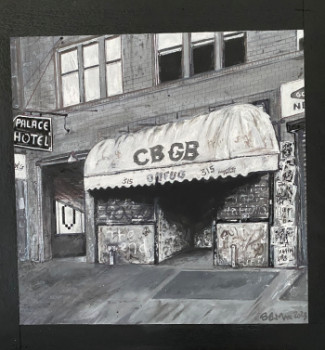 Zeitgenössisches Werk mit dem Titel « Cbgb », Erstellt von SAMM