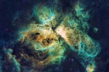 Zeitgenössisches Werk mit dem Titel « NGC 3372 Carina Nebula , in HSO », Erstellt von KIM PHOTOGRAPHY