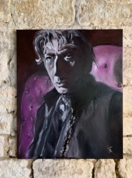 Zeitgenössisches Werk mit dem Titel « Alain Bashung », Erstellt von FRANçOIS RENé