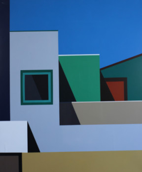 Zeitgenössisches Werk mit dem Titel « Abstraction Géométrique », Erstellt von PADDY