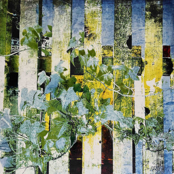 Zeitgenössisches Werk mit dem Titel « Merging ivy Green », Erstellt von ALAIN CABOT