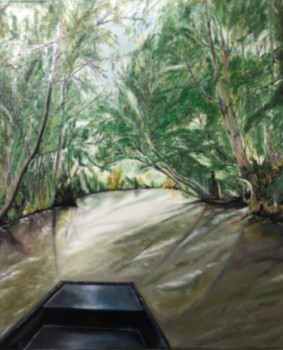 Zeitgenössisches Werk mit dem Titel « Marais poitevin 2 », Erstellt von GYL