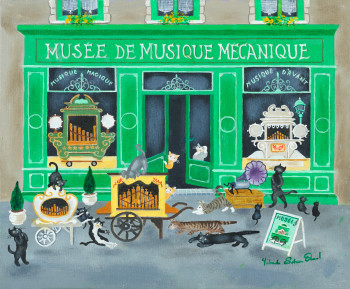 Zeitgenössisches Werk mit dem Titel « Musée de la Musique Mécanique/Mechanical Music Museum », Erstellt von YOLANDE SALMON-DUVAL