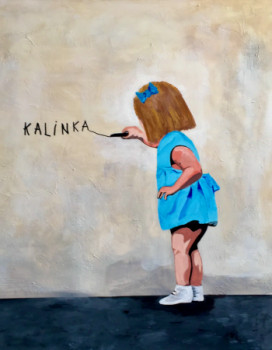 Zeitgenössisches Werk mit dem Titel « Kalinka », Erstellt von PADDY