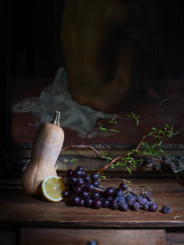 Zeitgenössisches Werk mit dem Titel « Nu à la courge », Erstellt von éMILIE LEBEUF