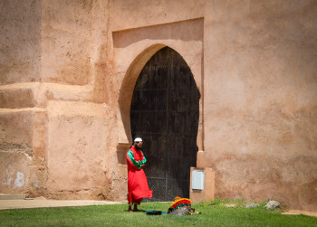 Zeitgenössisches Werk mit dem Titel « L'essence de Maroc », Erstellt von M CABRERA