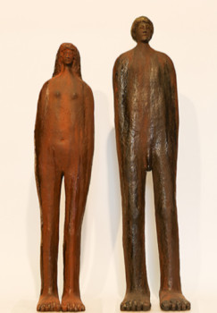 Zeitgenössisches Werk mit dem Titel « couple 1 », Erstellt von VéLEZ