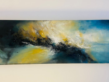 Zeitgenössisches Werk mit dem Titel « Tempête », Erstellt von BRIGITTE SCHWEITZER