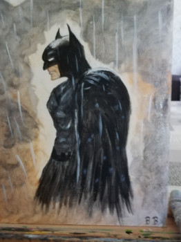 Zeitgenössisches Werk mit dem Titel « Batman », Erstellt von BB ART