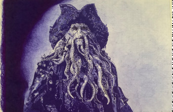 Zeitgenössisches Werk mit dem Titel « Davy Jones », Erstellt von VALéRIE DESBARBIEUX