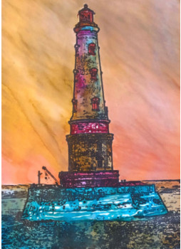 Zeitgenössisches Werk mit dem Titel « Le Phare », Erstellt von ERIC ERIC