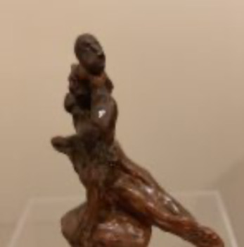 Zeitgenössisches Werk mit dem Titel « La valse (hommage à Camille Claudel° », Erstellt von VFB VALéRIE FONTANIER BELZA