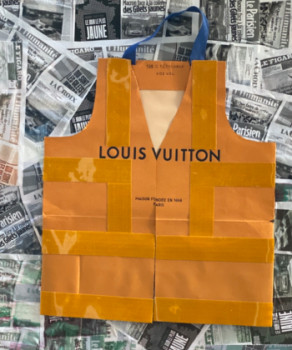 Zeitgenössisches Werk mit dem Titel « Dans quelle monde Vuitton », Erstellt von CYRIL