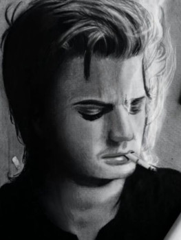 Zeitgenössisches Werk mit dem Titel « JOE KEERY », Erstellt von FL_AME