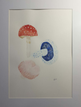 Zeitgenössisches Werk mit dem Titel « Fungi challenge IV », Erstellt von MIHA