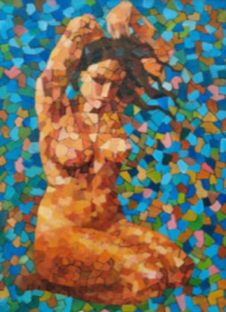 Zeitgenössisches Werk mit dem Titel « Beauté nue », Erstellt von LAYAL DALALE