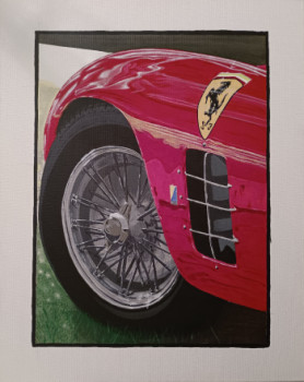 Zeitgenössisches Werk mit dem Titel « Scuderia Ferrari », Erstellt von ART&MOTEURS