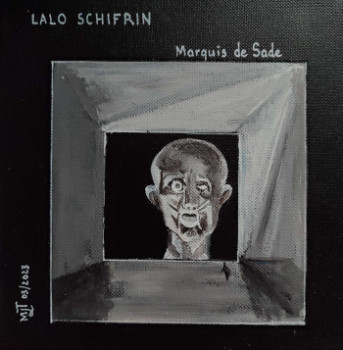 Zeitgenössisches Werk mit dem Titel « Lalo Schifrin Marquis de Sade », Erstellt von MARIE-LAURE TOURNIER