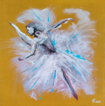 Zeitgenössisches Werk mit dem Titel « Ballerine », Erstellt von MARIE-LAURE TOURNIER