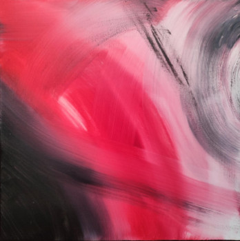 Zeitgenössisches Werk mit dem Titel « Rouge passion », Erstellt von MARIE-LAURE TOURNIER