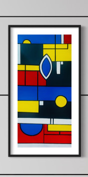 Zeitgenössisches Werk mit dem Titel « To Moss & Mondrian », Erstellt von TALAY