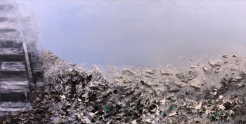 Zeitgenössisches Werk mit dem Titel « POLLUTION », Erstellt von ART-MAM