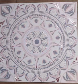 Zeitgenössisches Werk mit dem Titel « Mandala », Erstellt von ANNICK VUILLEMARD