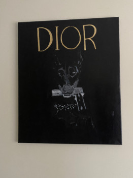 Zeitgenössisches Werk mit dem Titel « Dior », Erstellt von KLMBRY