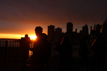 Zeitgenössisches Werk mit dem Titel « New York "Together Forever" », Erstellt von ABY GOLDEN LADY B