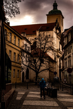 Zeitgenössisches Werk mit dem Titel « Vue de Prague 7 », Erstellt von MARION BORELLE