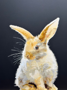 Zeitgenössisches Werk mit dem Titel « Le Lapin de l’année », Erstellt von BAUDOUIN DE LAMBILLY