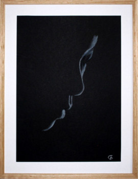 Zeitgenössisches Werk mit dem Titel « Série : La femme en clair obscur. 338 - Femme 2 - 3380324. », Erstellt von GDLAPALETTE - UN UNIVERS DE CREATIONS