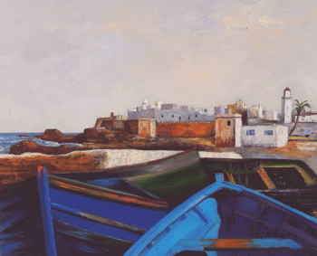 Zeitgenössisches Werk mit dem Titel « Essaouira (Maroc) », Erstellt von PATRICK LEMIERE