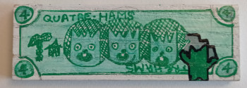 Zeitgenössisches Werk mit dem Titel « Hamster in Bifton Moula », Erstellt von SEPSï